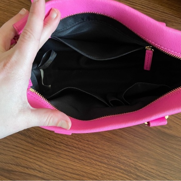 Vince Camuto Satchel Shocking Pink - Picture 4 of 5